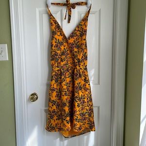 Nwt floral halter dress